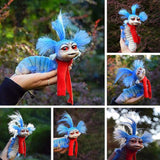 PlushMaze Kreatives Plüschspielzeug | Lustiger Wurm | Große Mund Monster | Niedliches Geschenk | Wohnkultur