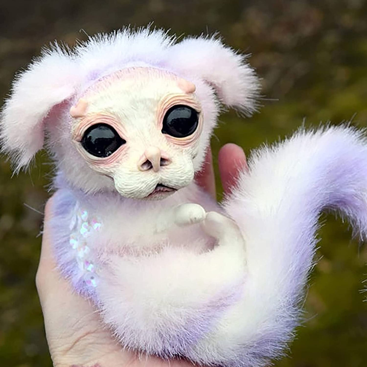 PlushMaze Kreatives Plüschspielzeug | Lustiger Wurm | Große Mund Monster | Niedliches Geschenk | Wohnkultur