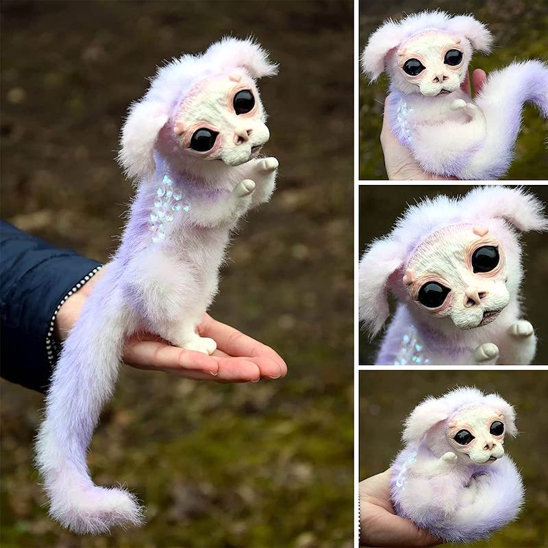 PlushMaze Kreatives Plüschspielzeug | Lustiger Wurm | Große Mund Monster | Niedliches Geschenk | Wohnkultur