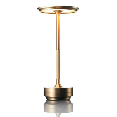 LunaLuxe Moderne LED-Tischleuchte | Kabellos & Dimmbar | Perfekte Deko & Leselampe