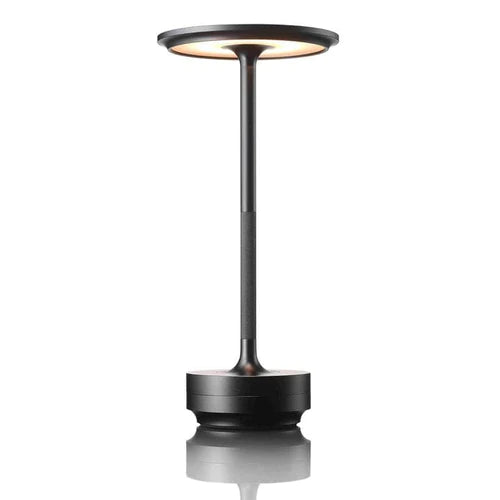 LunaLuxe Moderne LED-Tischleuchte | Kabellos & Dimmbar | Perfekte Deko & Leselampe