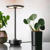 LunaLuxe Moderne LED-Tischleuchte | Kabellos & Dimmbar | Perfekte Deko & Leselampe