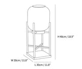 SolarLume Solar-Stehlampe | Umweltfreundlich | Modernes Design | Für Garten & Terrasse