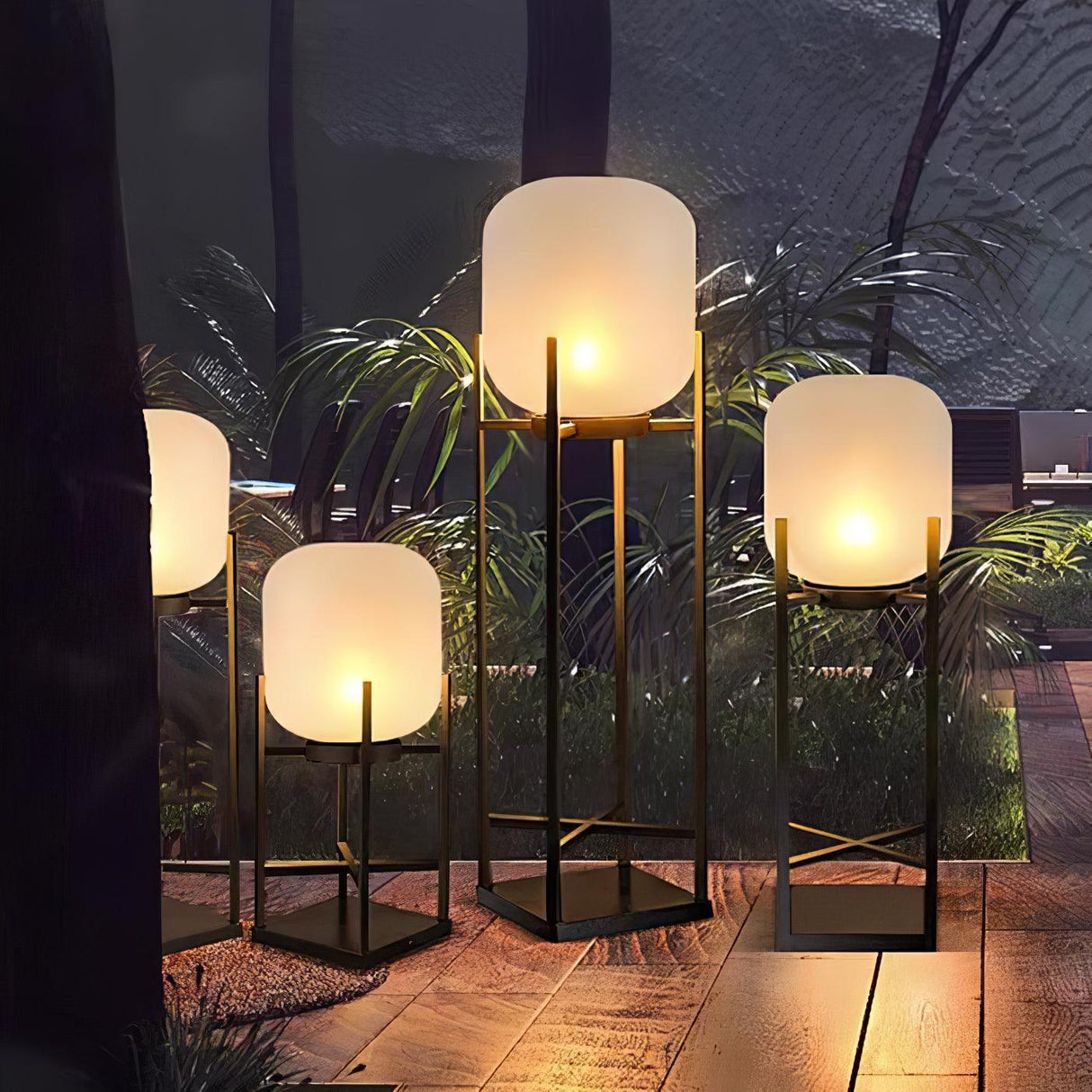 SolarLume Solar-Stehlampe | Umweltfreundlich | Modernes Design | Für Garten & Terrasse