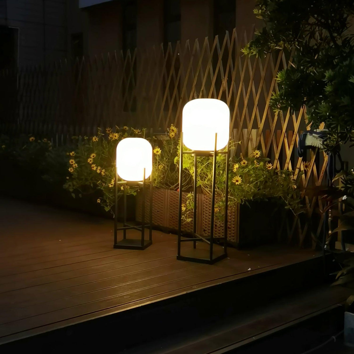 SolarLume Solar-Stehlampe | Umweltfreundlich | Modernes Design | Für Garten & Terrasse