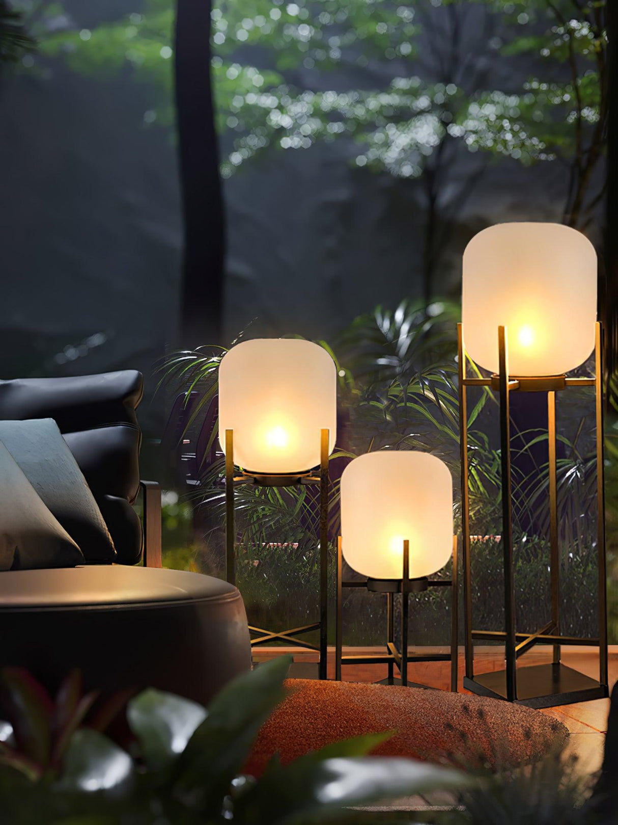 SolarLume Solar-Stehlampe | Umweltfreundlich | Modernes Design | Für Garten & Terrasse