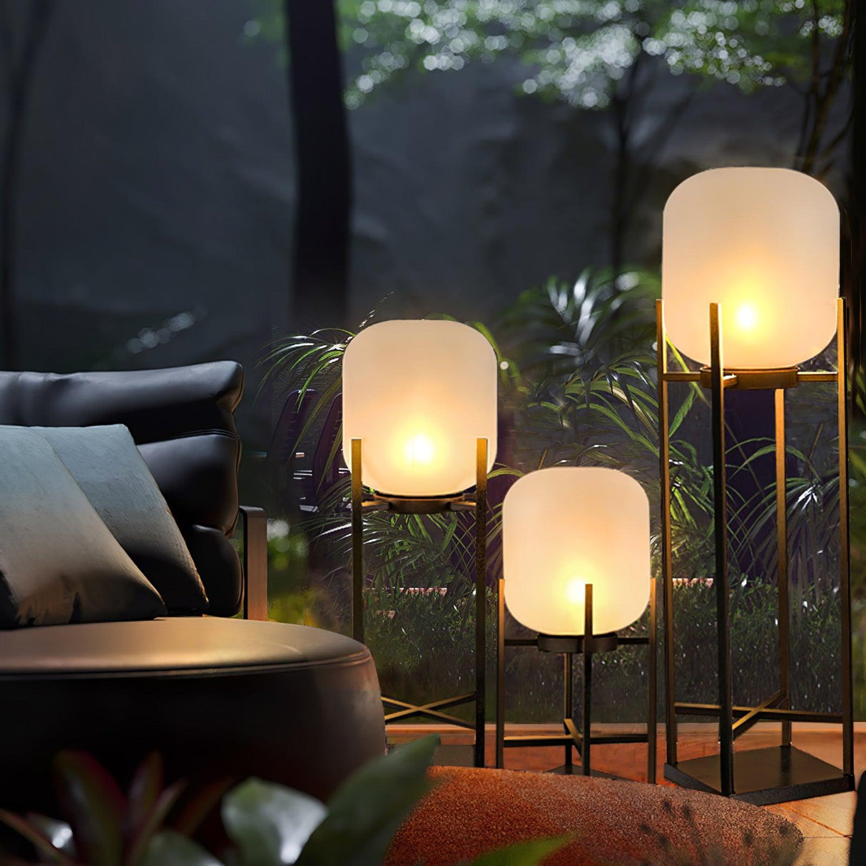 SolarLume Solar-Stehlampe | Umweltfreundlich | Modernes Design | Für Garten & Terrasse