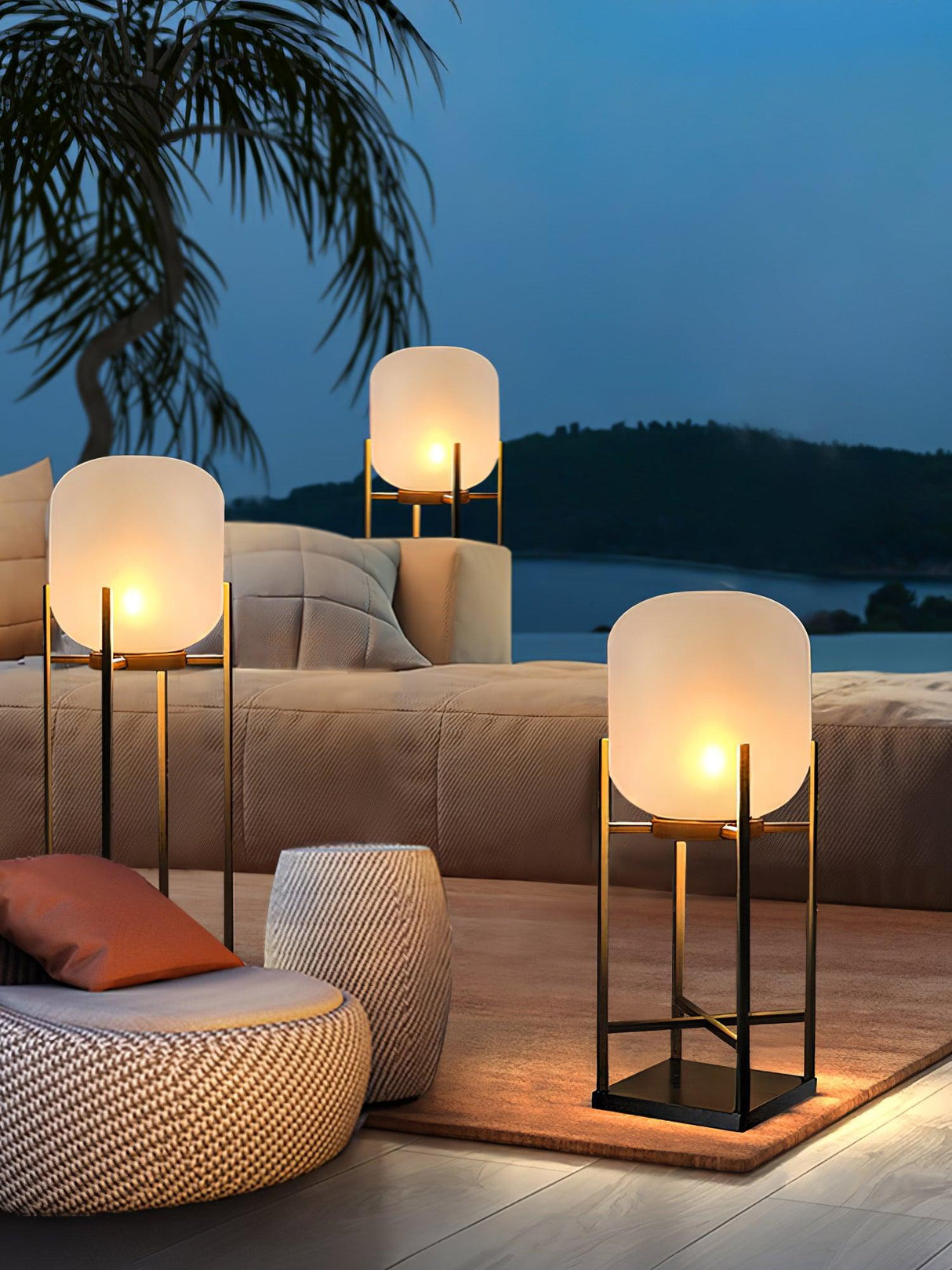 SolarLume Solar-Stehlampe | Umweltfreundlich | Modernes Design | Für Garten & Terrasse
