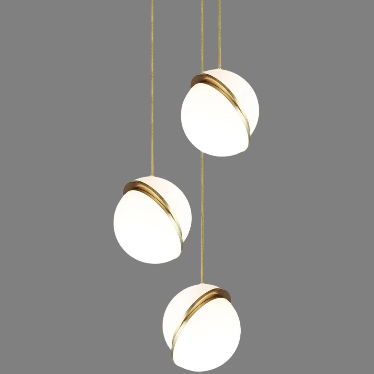 Cresnova Mondsichel Pendelleuchte | Mondförmiges Design | Stimmungsvolle Beleuchtung für Zuhause