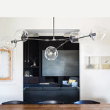 BubbleSphere Sputnik Kronleuchter mit Glaskugeln | Modernes Design | Luxuriöse Beleuchtung für Wohn- & Esszimmer