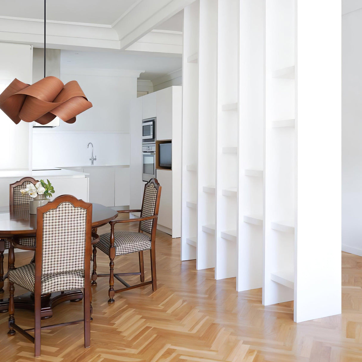 LustraLink Pendelleuchte | Minimalistisches Design | Höhenverstellbar | Ideal für Esszimmer und Wohnzimmer