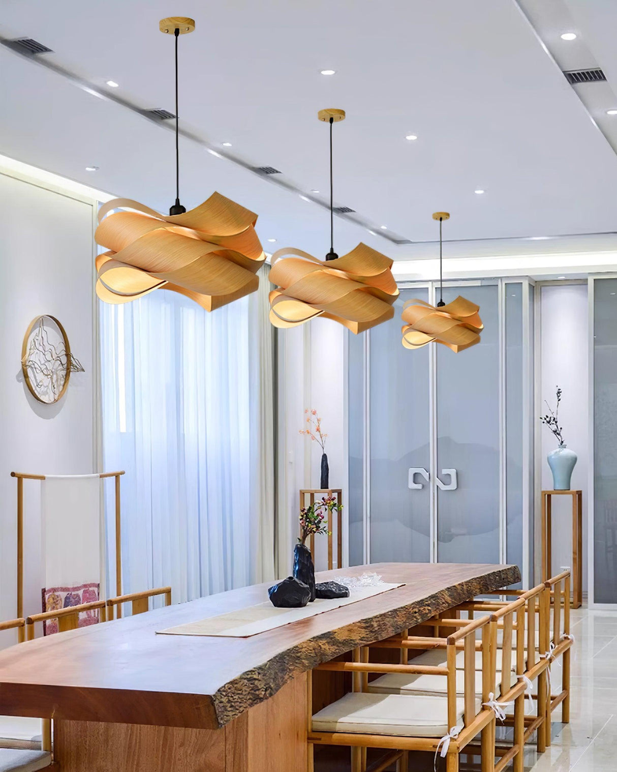 LustraLink Pendelleuchte | Minimalistisches Design | Höhenverstellbar | Ideal für Esszimmer und Wohnzimmer