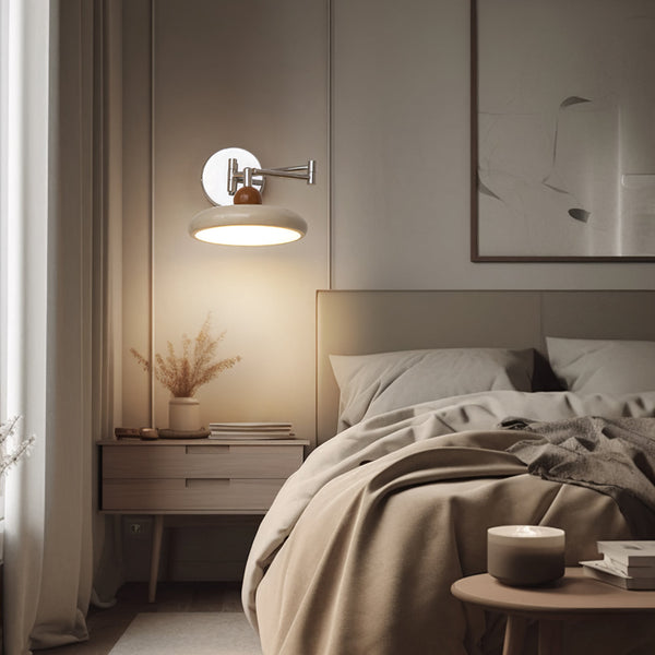 AuraNest Wandleuchte für Schlafzimmer | Modernes Design | Stimmungslicht | Dekorative Beleuchtung für Zuhause
