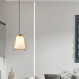 LustreSky Elegante Pendelleuchte | Skandinavisches Design | Höhenverstellbar | Dimmbar | Dekorative Beleuchtung für Wohnzimmer und Esszimmer
