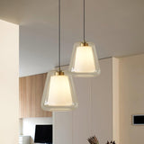 LustreSky Elegante Pendelleuchte | Skandinavisches Design | Höhenverstellbar | Dimmbar | Dekorative Beleuchtung für Wohnzimmer und Esszimmer