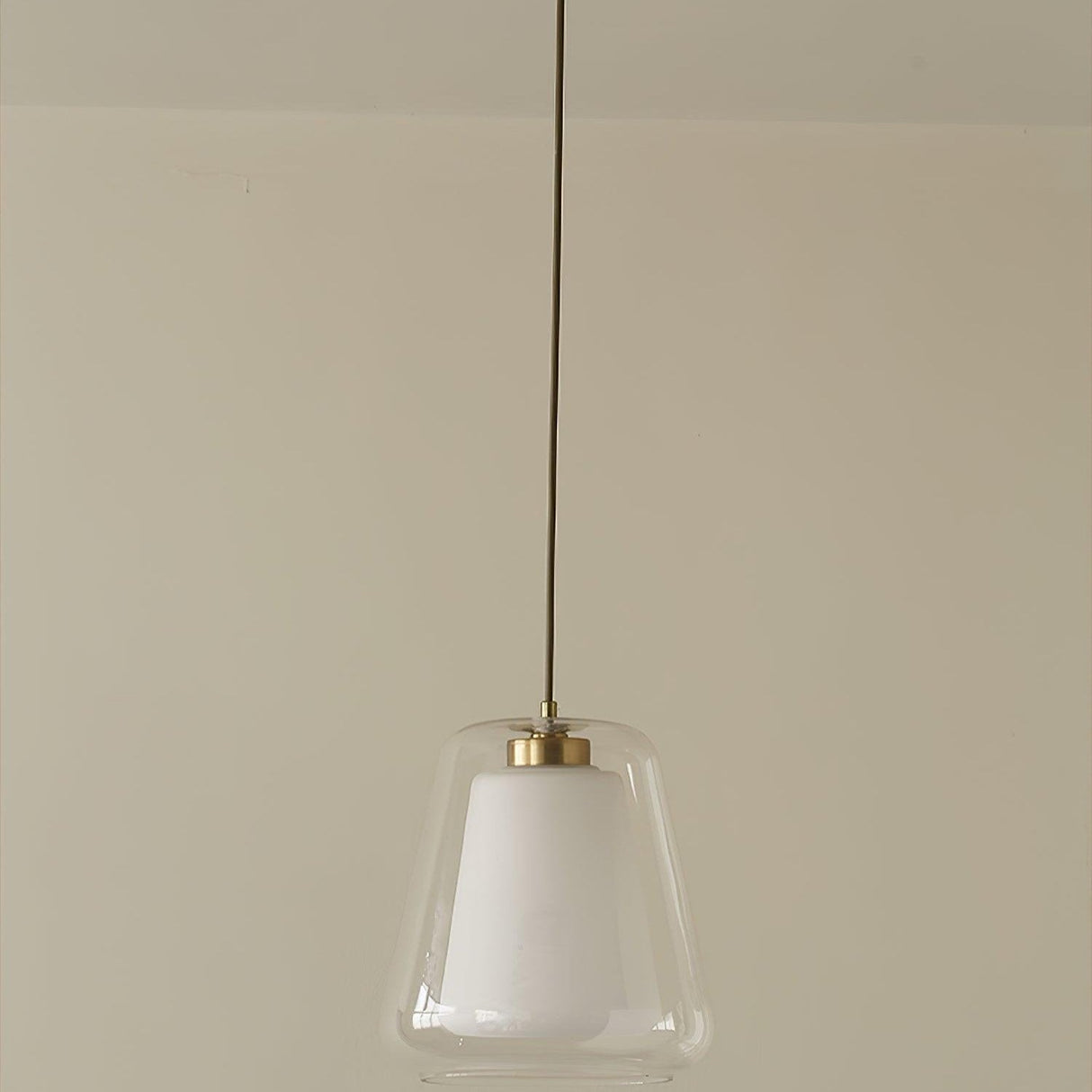 LustreSky Elegante Pendelleuchte | Skandinavisches Design | Höhenverstellbar | Dimmbar | Dekorative Beleuchtung für Wohnzimmer und Esszimmer