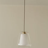 LustreSky Elegante Pendelleuchte | Skandinavisches Design | Höhenverstellbar | Dimmbar | Dekorative Beleuchtung für Wohnzimmer und Esszimmer