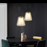 LustreSky Elegante Pendelleuchte | Skandinavisches Design | Höhenverstellbar | Dimmbar | Dekorative Beleuchtung für Wohnzimmer und Esszimmer