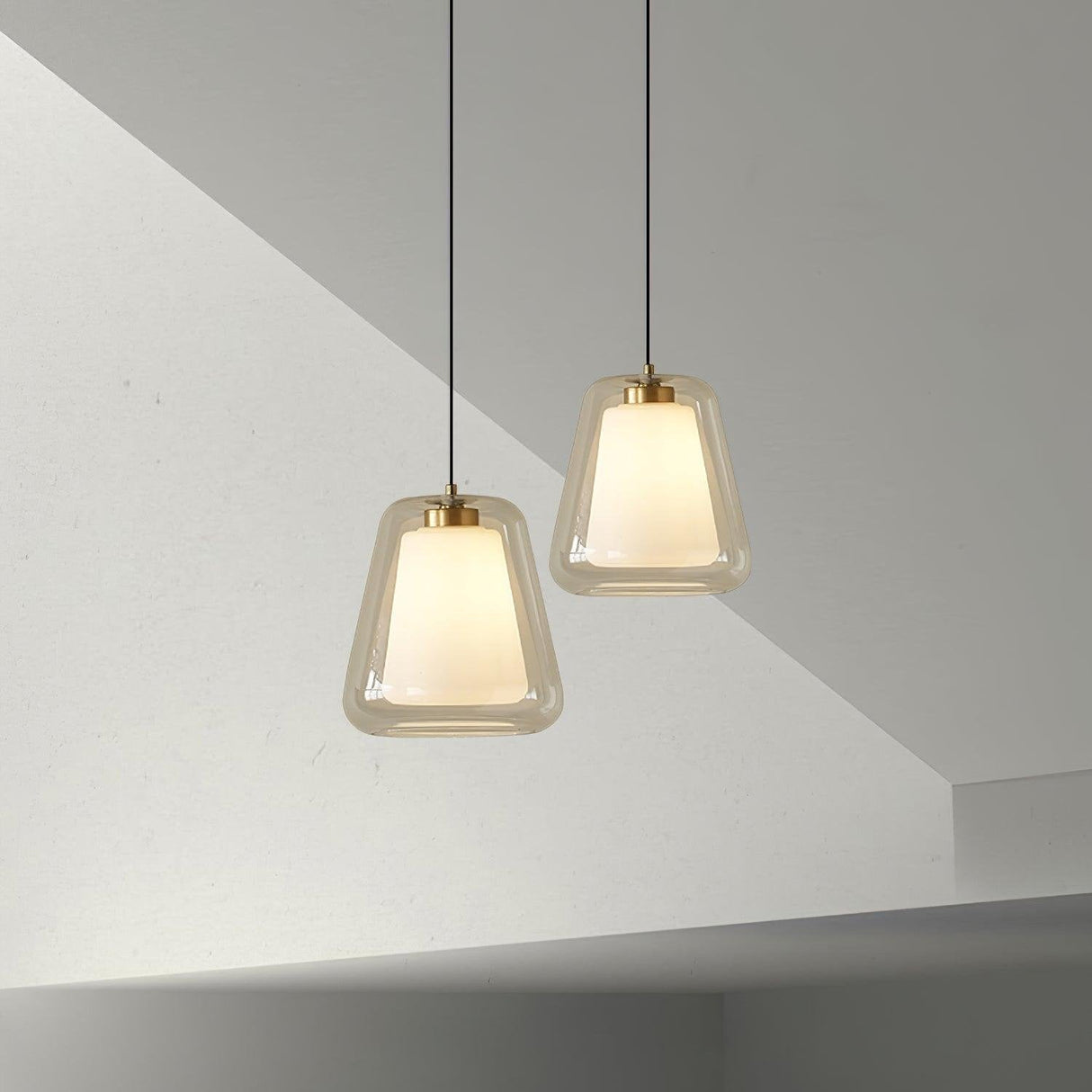 LustreSky Elegante Pendelleuchte | Skandinavisches Design | Höhenverstellbar | Dimmbar | Dekorative Beleuchtung für Wohnzimmer und Esszimmer