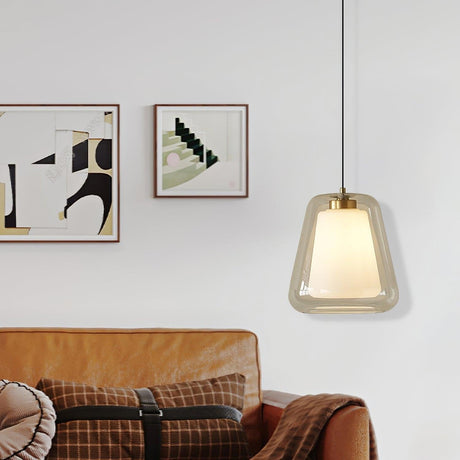 LustreSky Elegante Pendelleuchte | Skandinavisches Design | Höhenverstellbar | Dimmbar | Dekorative Beleuchtung für Wohnzimmer und Esszimmer