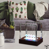 GlowMotion Newton Pendel | Leuchtendes Balance-Spiel | Perfekte Deko für Zuhause und Büro