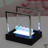 GlowMotion Newton Pendel | Leuchtendes Balance-Spiel | Perfekte Deko für Zuhause und Büro