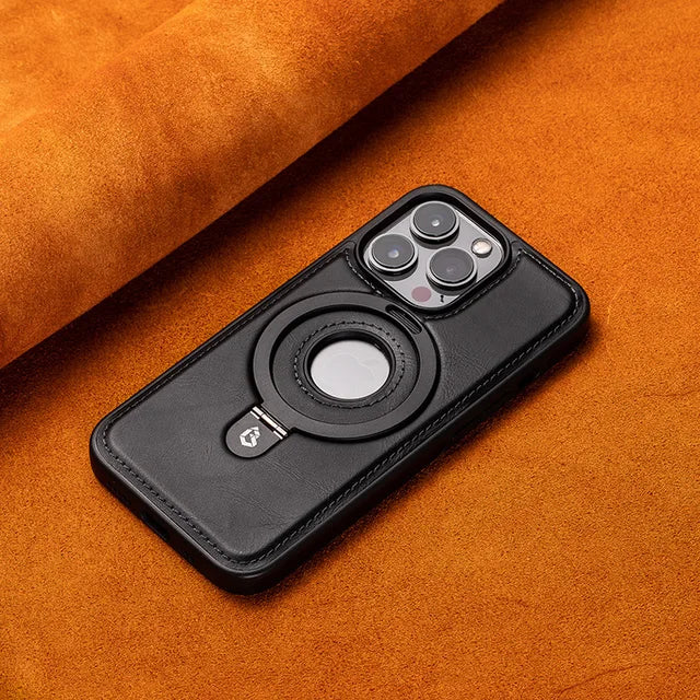 MagCase Pro™ Magnetische iPhone-Hülle mit unsichtbarem Ringständer | Stoßfest | Elegantes Design | 360° Schutz