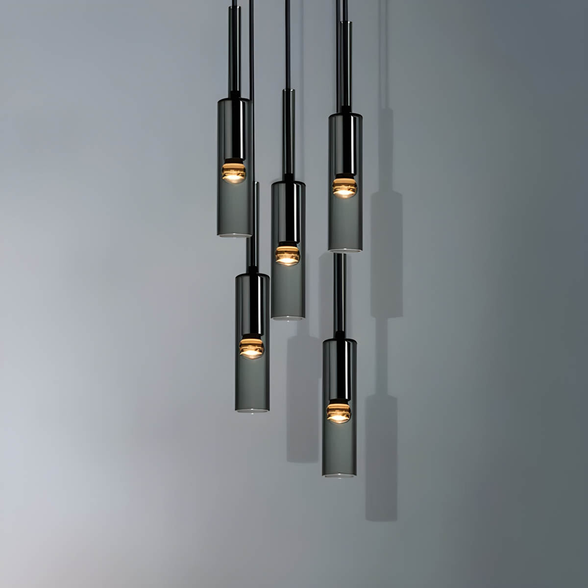 CrystalGleam Elegante Kristall-Hängeleuchte | Luxuriöses Design | Edle Beleuchtung für Zuhause