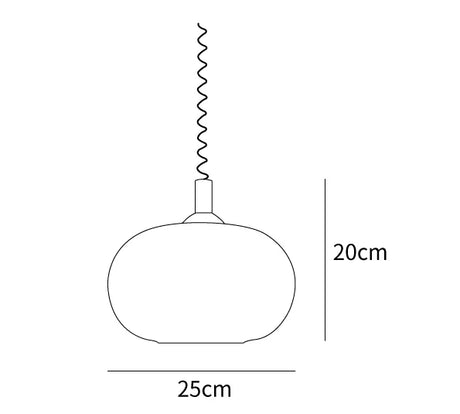 SpringGlow Macaron Pendelleuchte | Farbige Beleuchtung | Modernes Design | Stilvolle Innenräume