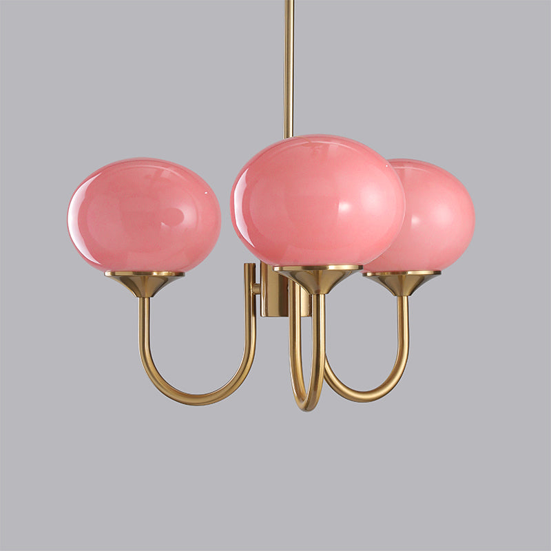 RadianceOrb Designer Kronleuchter | Moderner LED Hängelampe | Elegante Beleuchtung für Wohnzimmer & Esszimmer