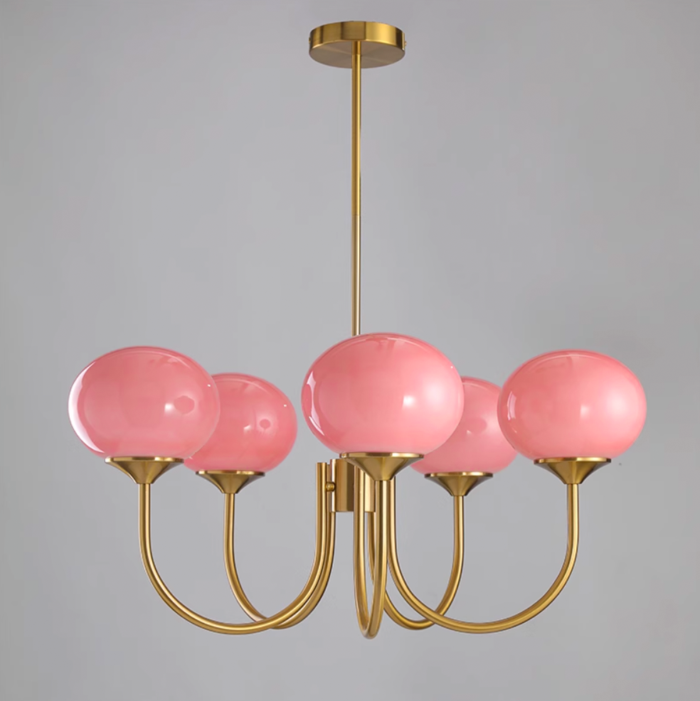 RadianceOrb Designer Kronleuchter | Moderner LED Hängelampe | Elegante Beleuchtung für Wohnzimmer & Esszimmer