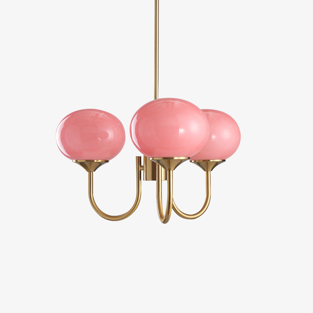 RadianceOrb Designer Kronleuchter | Moderner LED Hängelampe | Elegante Beleuchtung für Wohnzimmer & Esszimmer