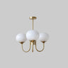 RadianceOrb Designer Kronleuchter | Moderner LED Hängelampe | Elegante Beleuchtung für Wohnzimmer & Esszimmer