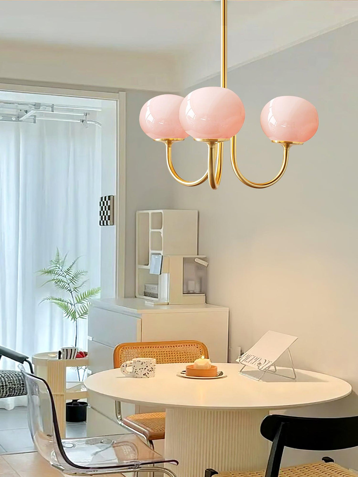 RadianceOrb Designer Kronleuchter | Moderner LED Hängelampe | Elegante Beleuchtung für Wohnzimmer & Esszimmer