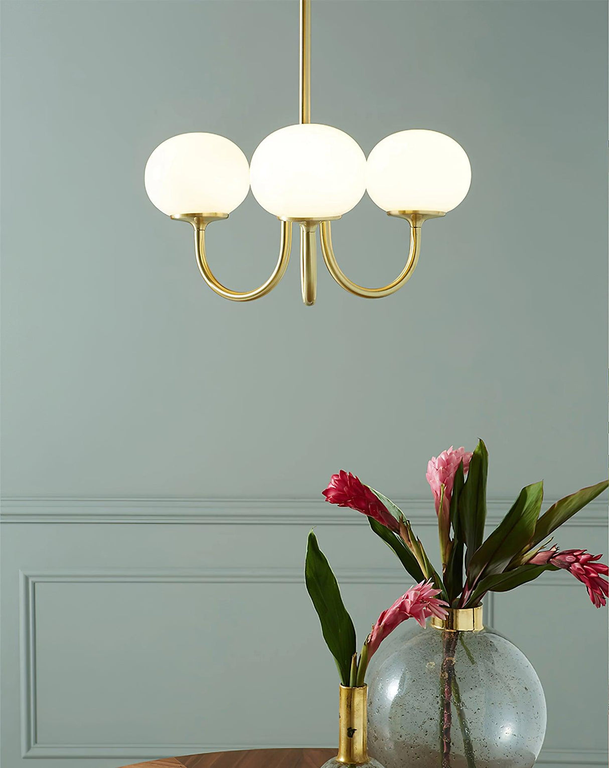 RadianceOrb Designer Kronleuchter | Moderner LED Hängelampe | Elegante Beleuchtung für Wohnzimmer & Esszimmer