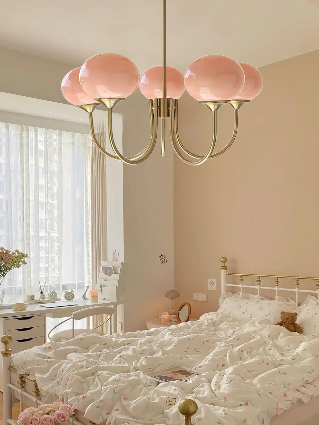 RadianceOrb Designer Kronleuchter | Moderner LED Hängelampe | Elegante Beleuchtung für Wohnzimmer & Esszimmer