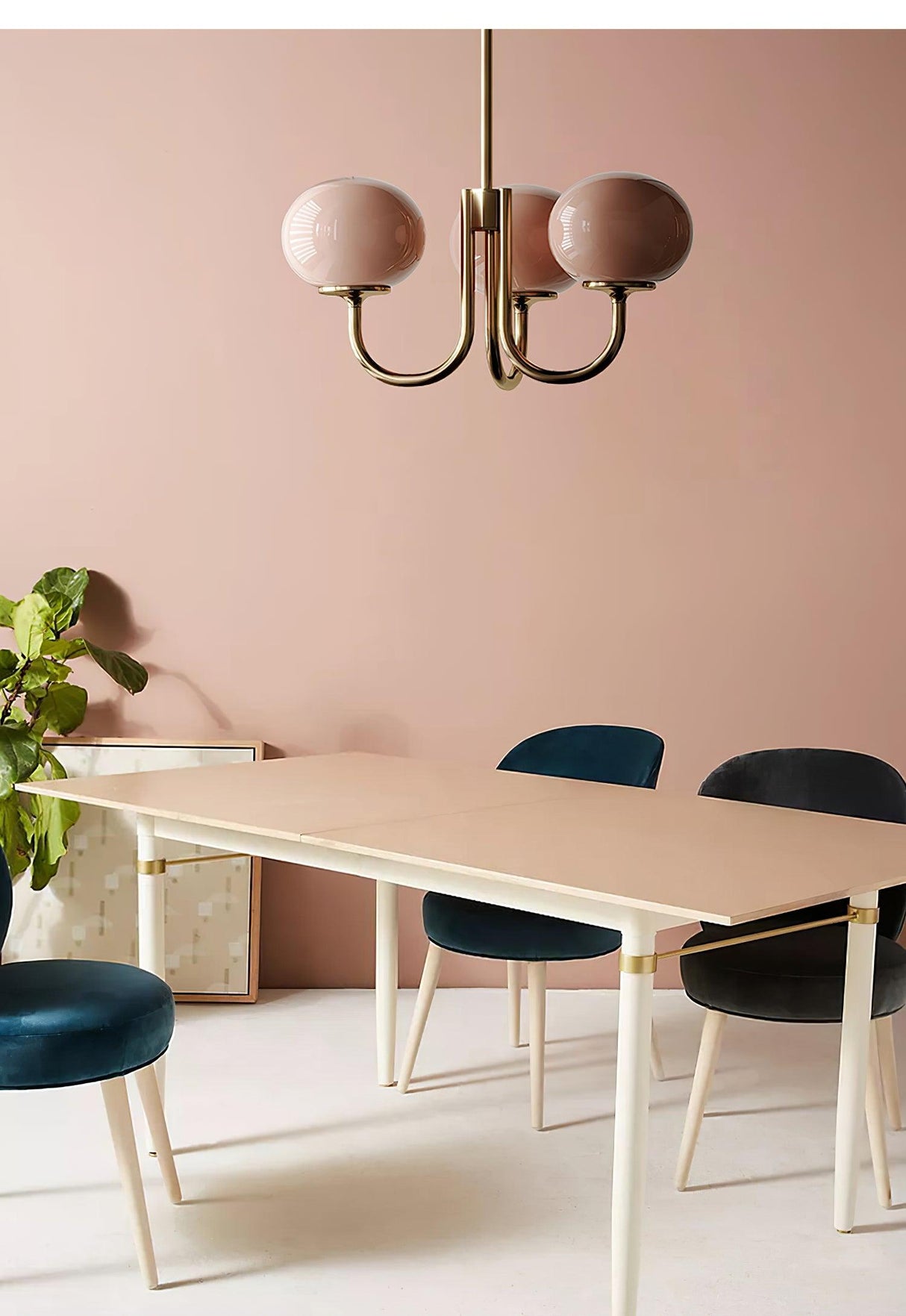 RadianceOrb Designer Kronleuchter | Moderner LED Hängelampe | Elegante Beleuchtung für Wohnzimmer & Esszimmer