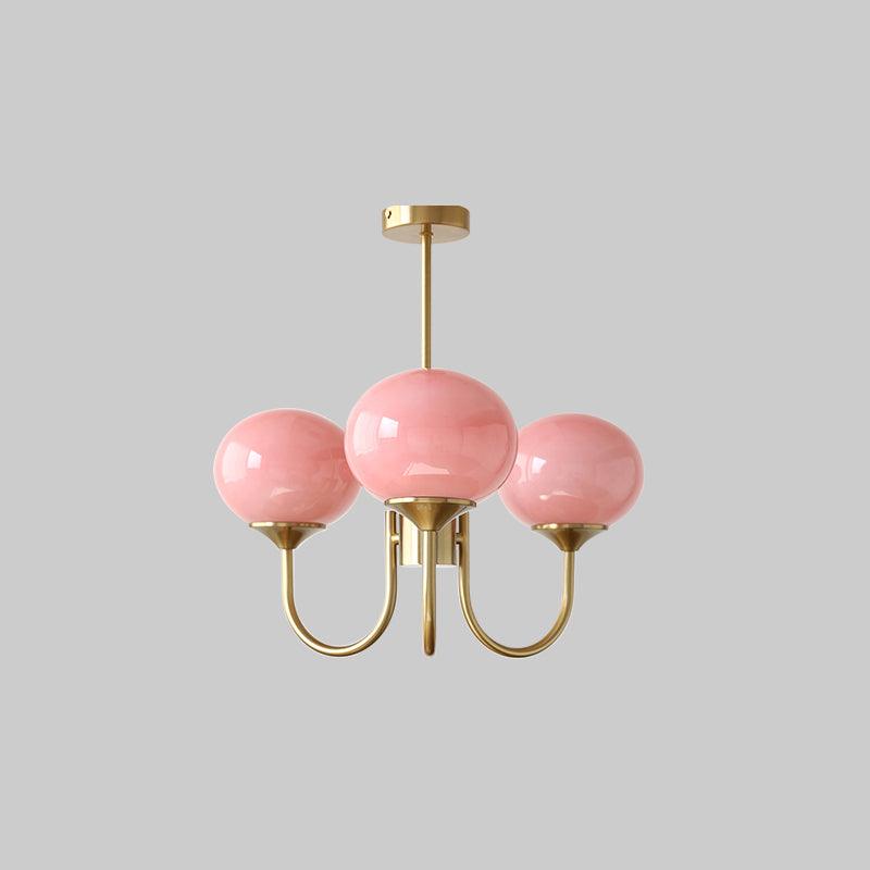 RadianceOrb Designer Kronleuchter | Moderner LED Hängelampe | Elegante Beleuchtung für Wohnzimmer & Esszimmer
