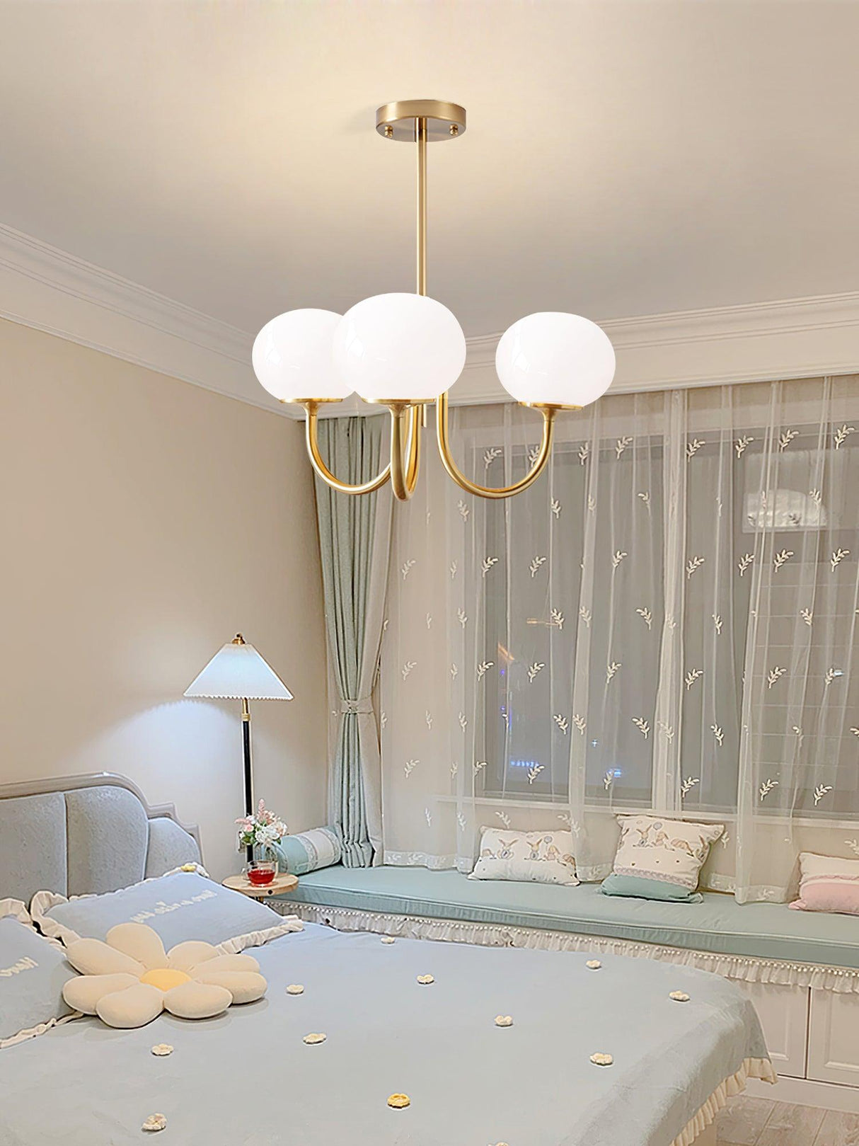 RadianceOrb Designer Kronleuchter | Moderner LED Hängelampe | Elegante Beleuchtung für Wohnzimmer & Esszimmer
