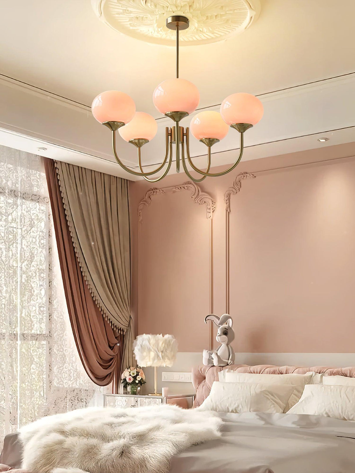 RadianceOrb Designer Kronleuchter | Moderner LED Hängelampe | Elegante Beleuchtung für Wohnzimmer & Esszimmer