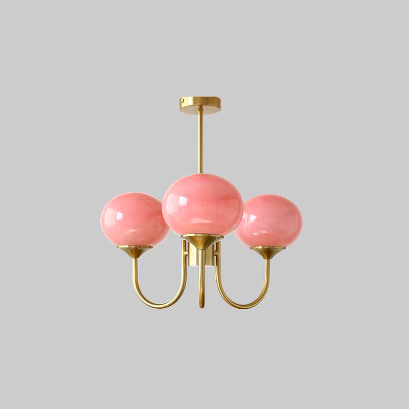 RadianceOrb Designer Kronleuchter | Moderner LED Hängelampe | Elegante Beleuchtung für Wohnzimmer & Esszimmer