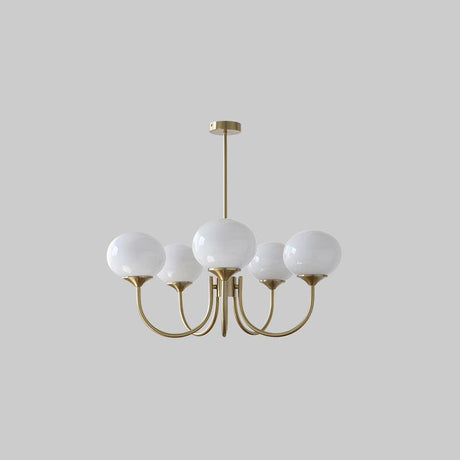 RadianceOrb Designer Kronleuchter | Moderner LED Hängelampe | Elegante Beleuchtung für Wohnzimmer & Esszimmer