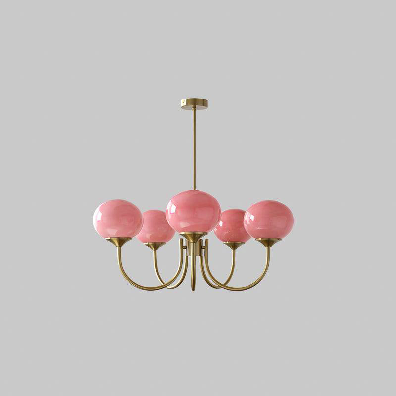 RadianceOrb Designer Kronleuchter | Moderner LED Hängelampe | Elegante Beleuchtung für Wohnzimmer & Esszimmer