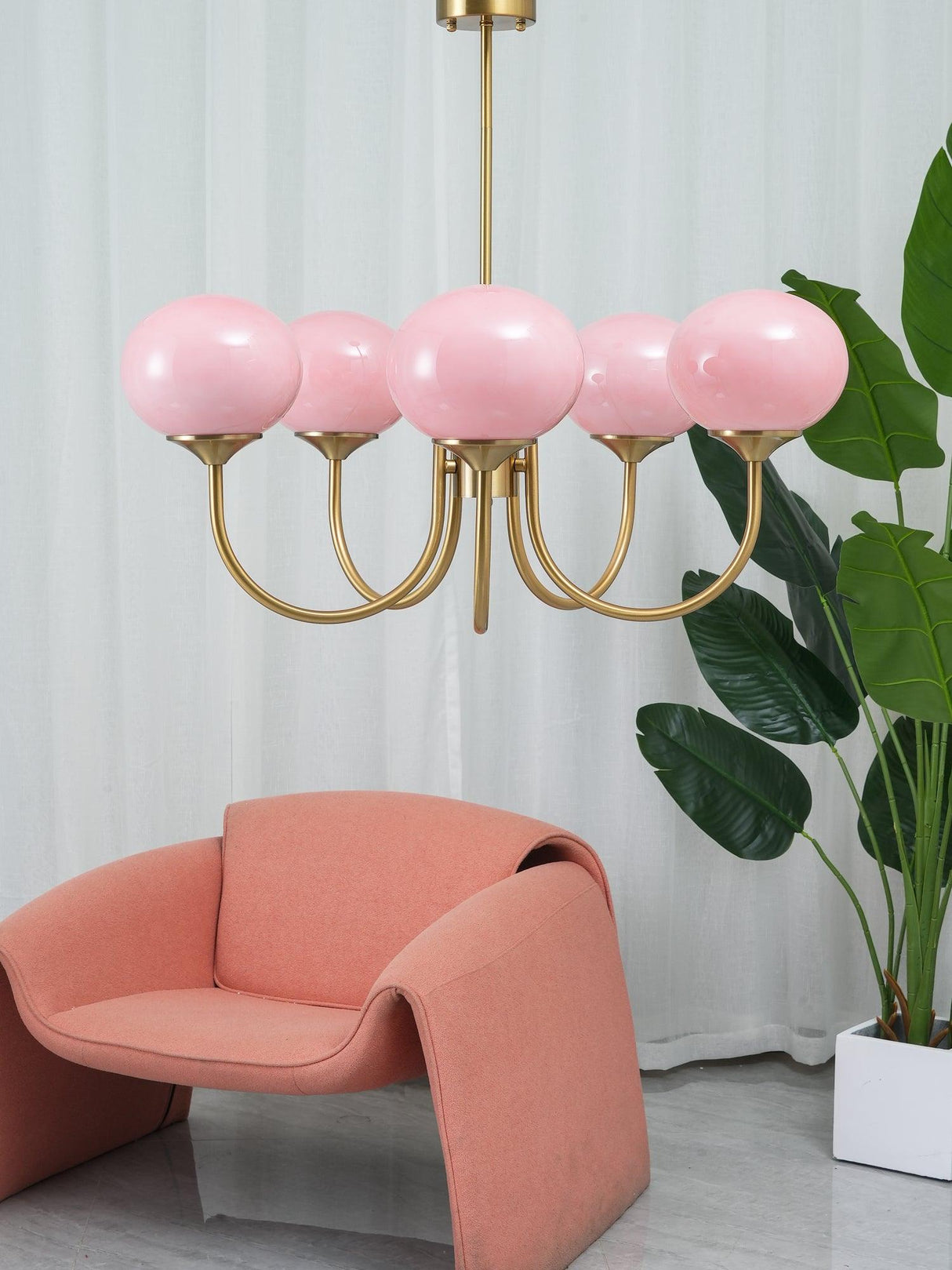 RadianceOrb Designer Kronleuchter | Moderner LED Hängelampe | Elegante Beleuchtung für Wohnzimmer & Esszimmer