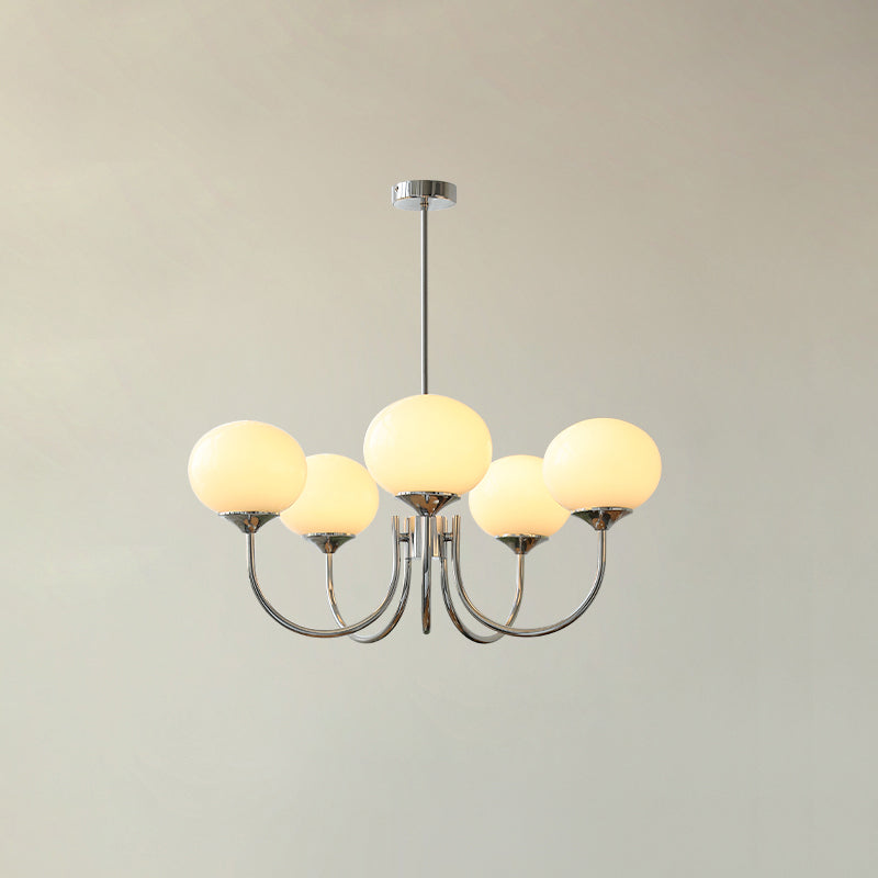 RadianceOrb Designer Kronleuchter | Moderner LED Hängelampe | Elegante Beleuchtung für Wohnzimmer & Esszimmer