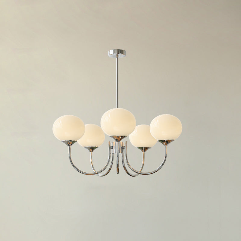RadianceOrb Designer Kronleuchter | Moderner LED Hängelampe | Elegante Beleuchtung für Wohnzimmer & Esszimmer