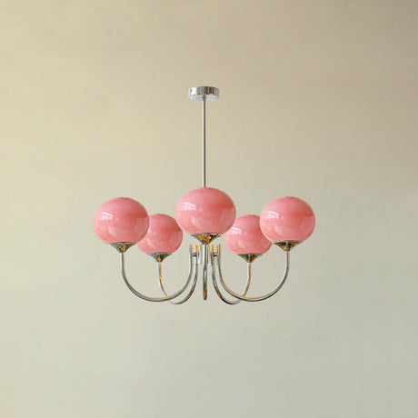 RadianceOrb Designer Kronleuchter | Moderner LED Hängelampe | Elegante Beleuchtung für Wohnzimmer & Esszimmer
