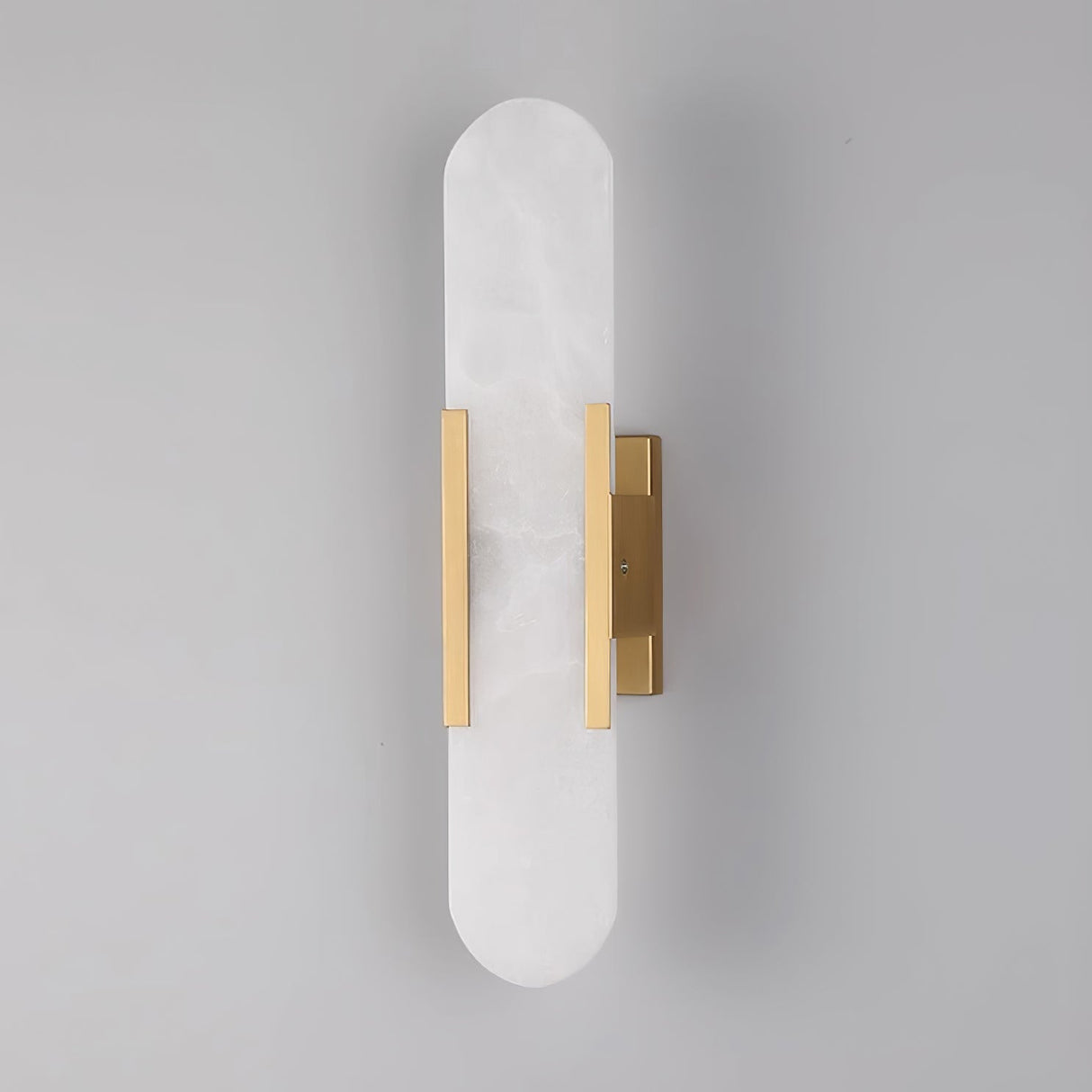 LumaSerene Langgestreckte Alabaster Wandleuchte | Modernes Design | Elegante Beleuchtung | Energieeffizient