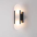 LumaSerene Langgestreckte Alabaster Wandleuchte | Modernes Design | Elegante Beleuchtung | Energieeffizient