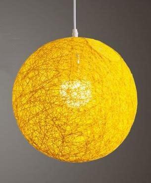 Wickora Vintage Rattan Hängeleuchte | Natürlicher Stil | Verschiedene Farben & Größen | Perfekt für Wohn- und Esszimmer